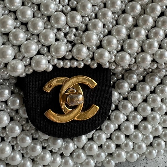 ❌SOLD❌ Customized Authentic Chanel Jersey Mini Square - Picture 8 of 16